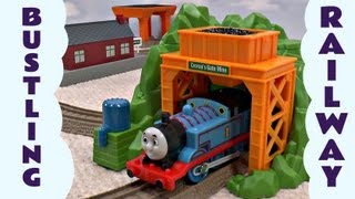 Trackmaster Bustling Thomas The Train Railway Set [upl. by Barram618]