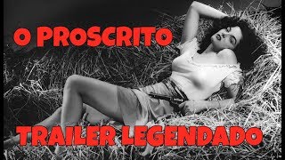 O PROSCRITO THE OUTLAW 1943  TRAILER DE CINEMA LEGENDADO [upl. by Drud]