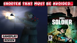 WWII Soldier  Gameplay  Review  World War II themed shooter that must be avoided  PS2 HD [upl. by Ynor]