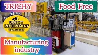 JOB VACANCY TODAY IN TRICHY JOBS IN TRICHYMANUFACTURING COMPANYDIPLOMA JOBS 10th 12th ITI JOBS [upl. by Onabru]