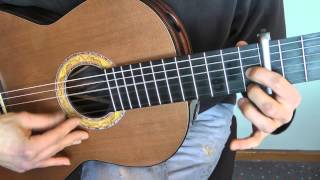 Cours de guitare  Bernard LAVILLIERS  Les mains dor 22 intro  instrumental [upl. by Noirred]