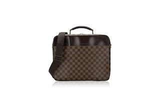 Louis Vuitton Damier Ebene Porte Ordinateur Sabana [upl. by Icul]