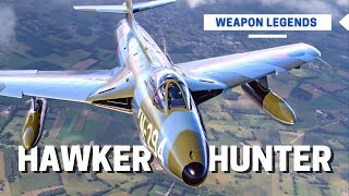 Hawker Hunter  The British Phoenix that raised from its ashes again and again [upl. by Vikki]