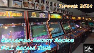 Galloping Ghosts Arcade Full Walkthrough Arcade Tour 984 Games  Indie Arcade Wave [upl. by Noissap]