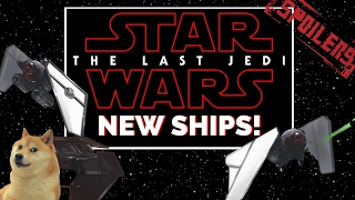 The New Starships of Episode 8  Star Wars The Last Jedi Leaks [upl. by Ancilin]