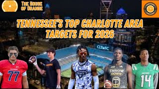 Tennessees Top Charlotte Area Targets for 2026  Tennessee Football Recruiting [upl. by Assir684]