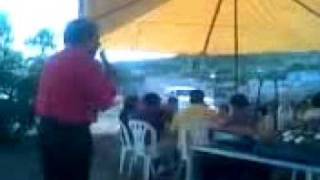 venancio cantando el padre nuestro en otomi en ixmiquilpan h [upl. by Winchell274]