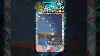 ♒ACUARIO NOVIEMBRE 2024  ¿Que viene para ti a través del Tarot♒ [upl. by Abott]