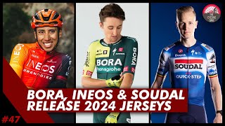 UCI WORLD TOUR 2024 KITS RANKED  Bora Hansgrohe Ineos Grenadiers and Visma Lease A Bike [upl. by Bainter]