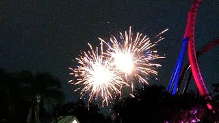 FIREWORKS  Busch Gardens The Tampa Channel is live [upl. by Nodnab965]