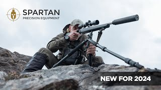 Spartan Precision  NEW TRIPODS AND BIPODS FOR 2024 [upl. by Anihcak]