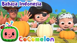 Lagu Halloween di Ladang Labu🎃  CoComelon Bahasa Indonesia  Lagu Anak Anak  Nursery Rhymes [upl. by Acnaiv]