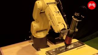 Robotmaster Roboterentgraten Fanuc [upl. by Naelopan400]