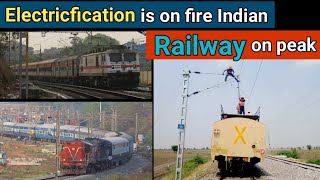 Why Indian railways electrifying tracks rapidly [upl. by Tull4]