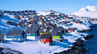 Greenland A large city covered in frozen ice [upl. by Aerdna]