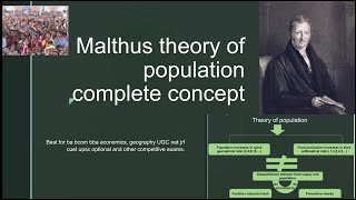 Malthus theory of population malthusian catastrophe positive and preventive checks on population [upl. by Jezabel]