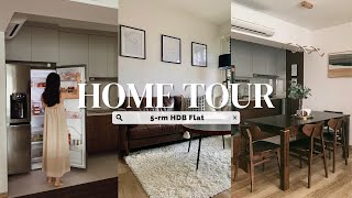 5RM HDB Home Tour in Singapore  Resale Flat Reno Without ID  Modern amp Elegant  foongfamilyflat [upl. by Way]