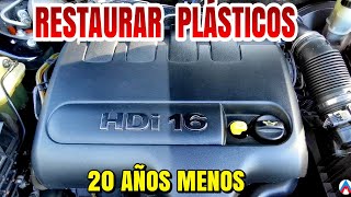 Cómo quitar 20 AÑOS a tu coche Restaurar plásticos 👌🏼 [upl. by Ym905]