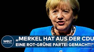 ANGELA MERKEL WIRD 70 quotSie hat aus der CDU eine rotgrüne Partei gemachtquot  Stefan Aust [upl. by Razid658]