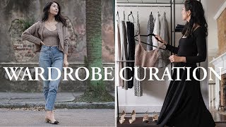 7 Wardrobe Curation amp Decluttering Tips That Changed My Life [upl. by Streeto55]