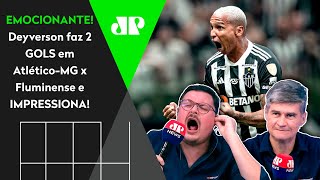 DE ARREPIAR quotMEU DEUS O DEYVERSON É PREDESTINAAAADOquot  REACT FO de AtléticoMG 2x0 Fluminense [upl. by Gaile405]