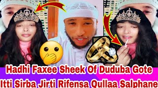 Hoji Hadha Faxee Sheek Of Duduba Gotee Itti Sirba Jirti Rifensaa Qullaa Sanu salphane 😱🫣 [upl. by Tiossem797]