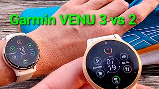 Garmin Venu 3 vs Venu 2 COMPARISON Worth the Upgrade [upl. by Harragan]