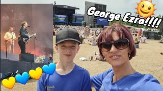 Our Trip To ✨GEORGE EZRA✨ Finsbury Park🎟 2022 georgeezra GoldRushKid London [upl. by Aivatra793]