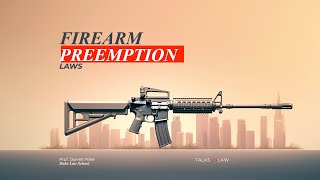 What are firearm preemption laws [upl. by Aiela249]