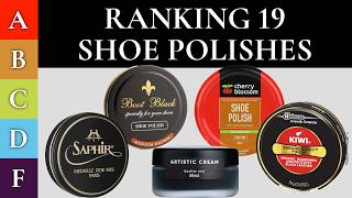 Ranking Shoe Polishes 19 BEST amp WORST Brands ft artertonlondon [upl. by Notyap]