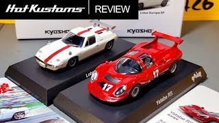 Kyosho The Circuit Wolf Lotus Europa And Yatabe RS Unboxing  Disappointing [upl. by Diehl137]