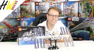 LEGO Ideas 21321 Internationale Raumstation ISS  LEGO 21321 Review [upl. by Mide]