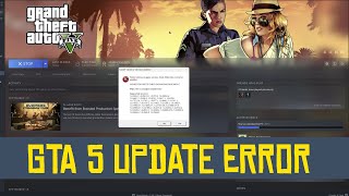 Resolve GTA 5 Update error version 1030280  ScriptHook V Error fix and revert to 1029440 [upl. by Norrie]