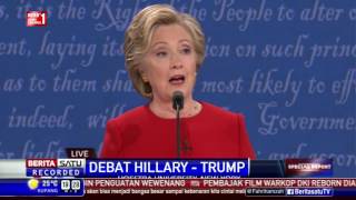 Special Report Debat HillaryTrump [upl. by Pol]