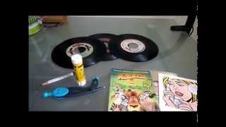 ✄ DIY Customiser vos vieux vinyles ✄ [upl. by Englebert319]