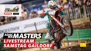 ADAC MX Masters Gaildorf 2023  Livestream  Samstag [upl. by Ahsieken]