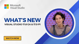 Whats New in Visual Studio 2022 versions 178 GA and 179 Preview 1 [upl. by Neelon]