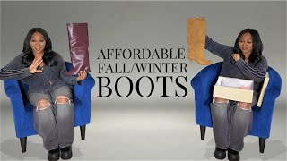 Affordable Must Have Boots For FallWinter 2024  Pretty Little Thing Unboxing  Amazon Boots [upl. by Aelram]