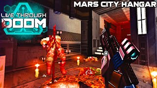 LITDOOM  DOOM 3 Mars City Hangar Brutal Doom Survival Fork [upl. by Lussi]