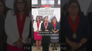 PATRICIA BENAVIDES DENUNCIA a DINA BOLUAERE y ALBERTO OTÁROLA shorts [upl. by Ahsiuq886]