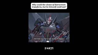 Why could the clones of Starscreen transformerbut he himself could notoptimusprime transformers [upl. by Dallman]