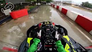 Karting  Henakart  12102024  Rental Sprint Series GP2  Rain [upl. by Arie558]