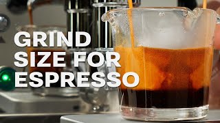 Best Grind Setting for Espresso  Dialing In [upl. by Aerdnaid]