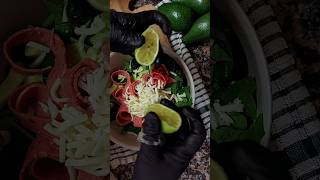 perfect spinach salad👌سلطة السبانخ المثاليةvegan food salad short [upl. by Eadas]