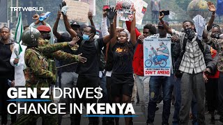 Gen Z leads protests against proposed Kenya tax hikes [upl. by Montague]