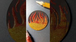 🔥 BRILLIANT FLAME OF FIRE 🔥 ABSTRACT 🔥 abstract glitter flame fire satisfying art shorts [upl. by Orji]