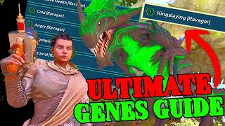 Ultimate GENES Guide Everything You NEED TO KNOW To Make SUPER CREATURES in Ark Survival Ascended [upl. by Merwin]