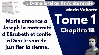 Maria Valtorta  Tome 1 chapitre 18  LEvangile tel quil ma été révélé [upl. by Belayneh799]