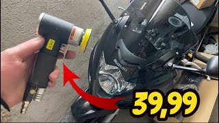 MINI POLIERMASCHINE VON AMAZON IM TEST  Auto  Motorrad Poliermaschine [upl. by Pietje806]