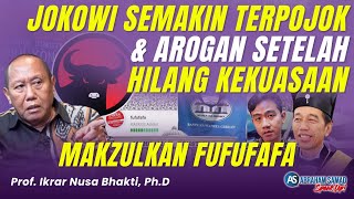 Jokowi Semakin Terpojok amp Arogan Setelah Hilang Kekuasaan Makzulkan Fufufafa  SPEAKUP [upl. by Naujad]